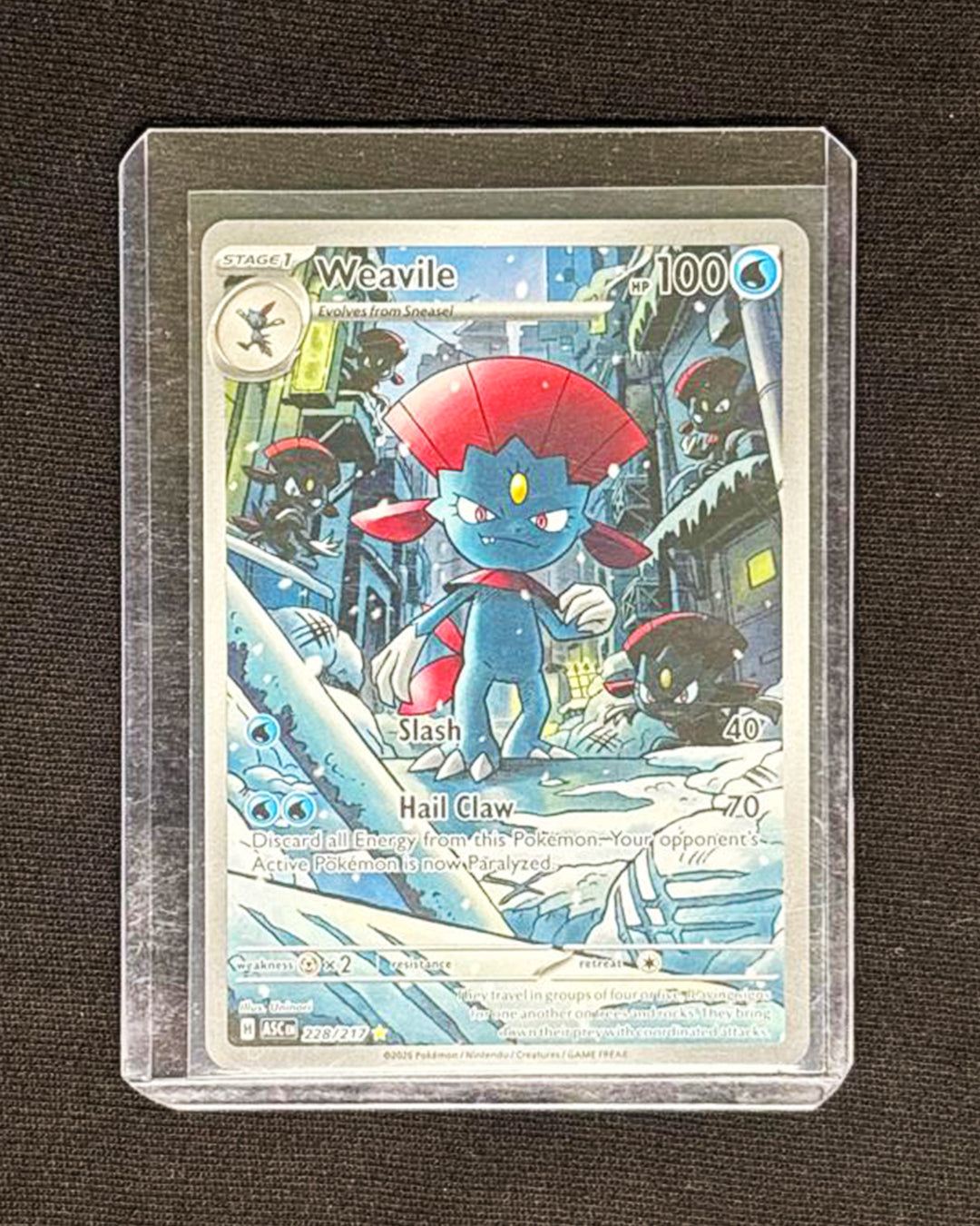 Weavile - Art Rare