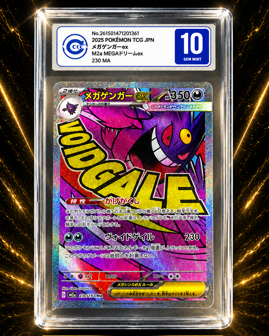 Mega Gengar ex - CCIC Gem Mint 10
