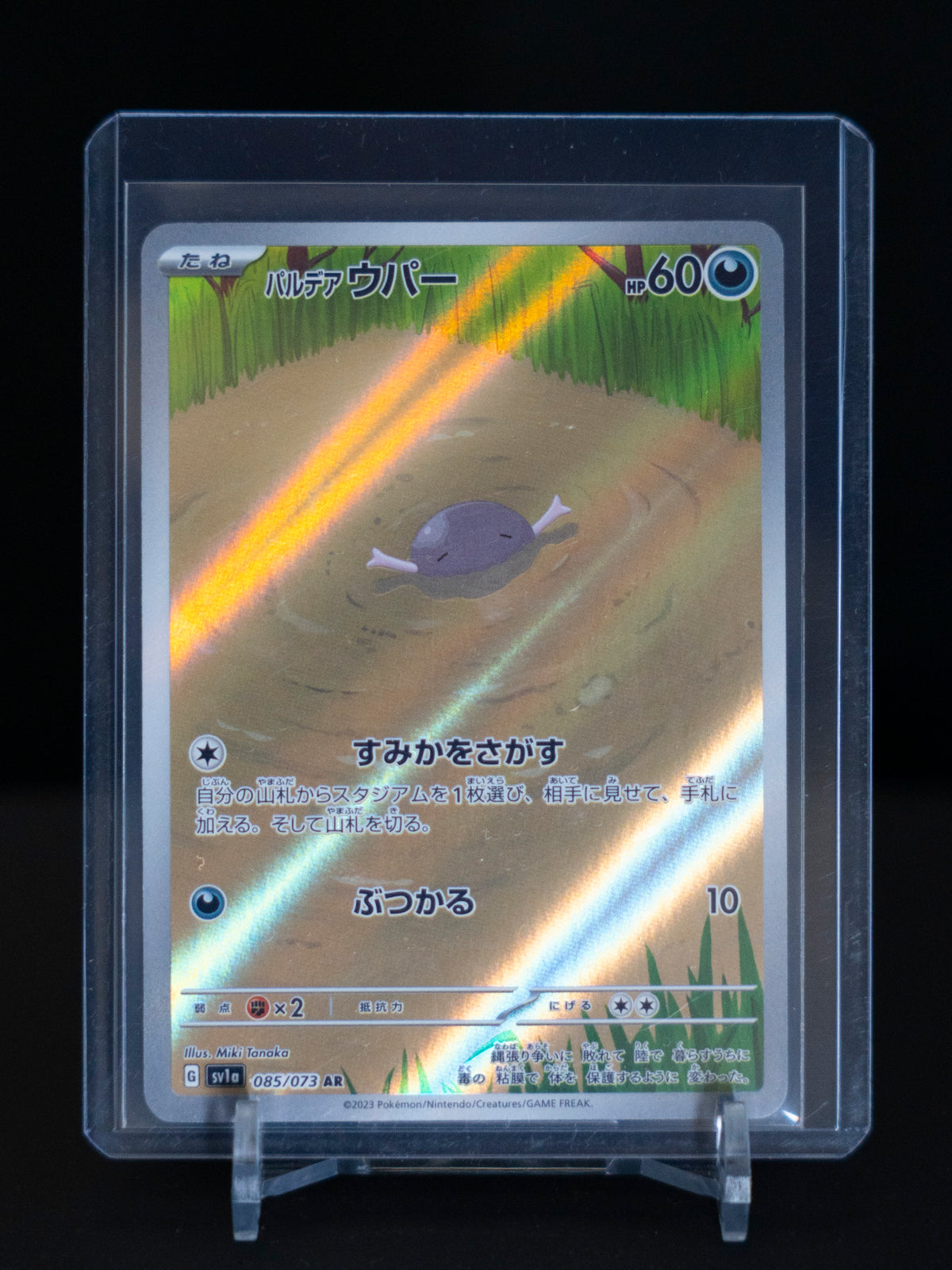 Paldean Wooper - Art Rare - Japanese