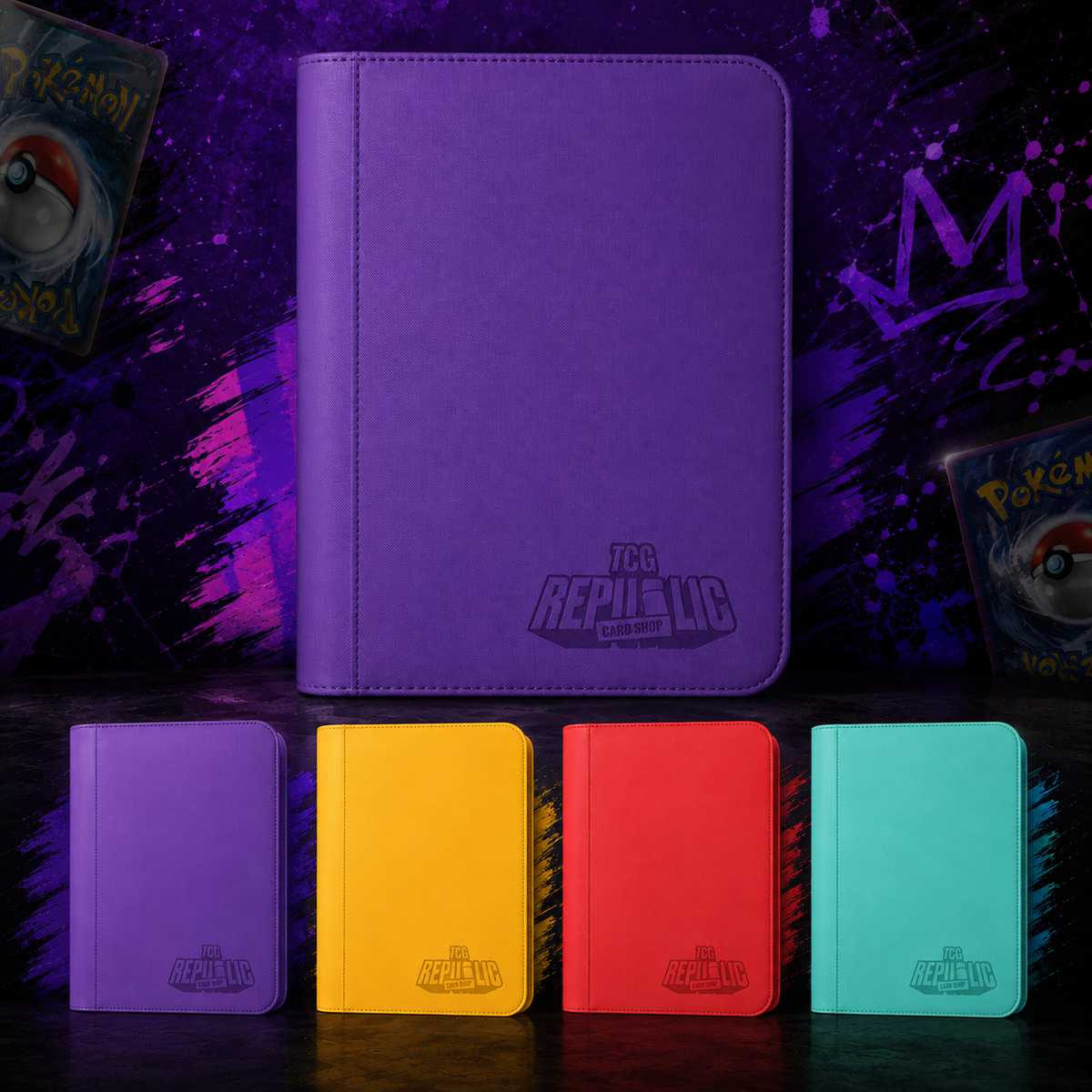4 Pocket Top Loader Zipper Binder
