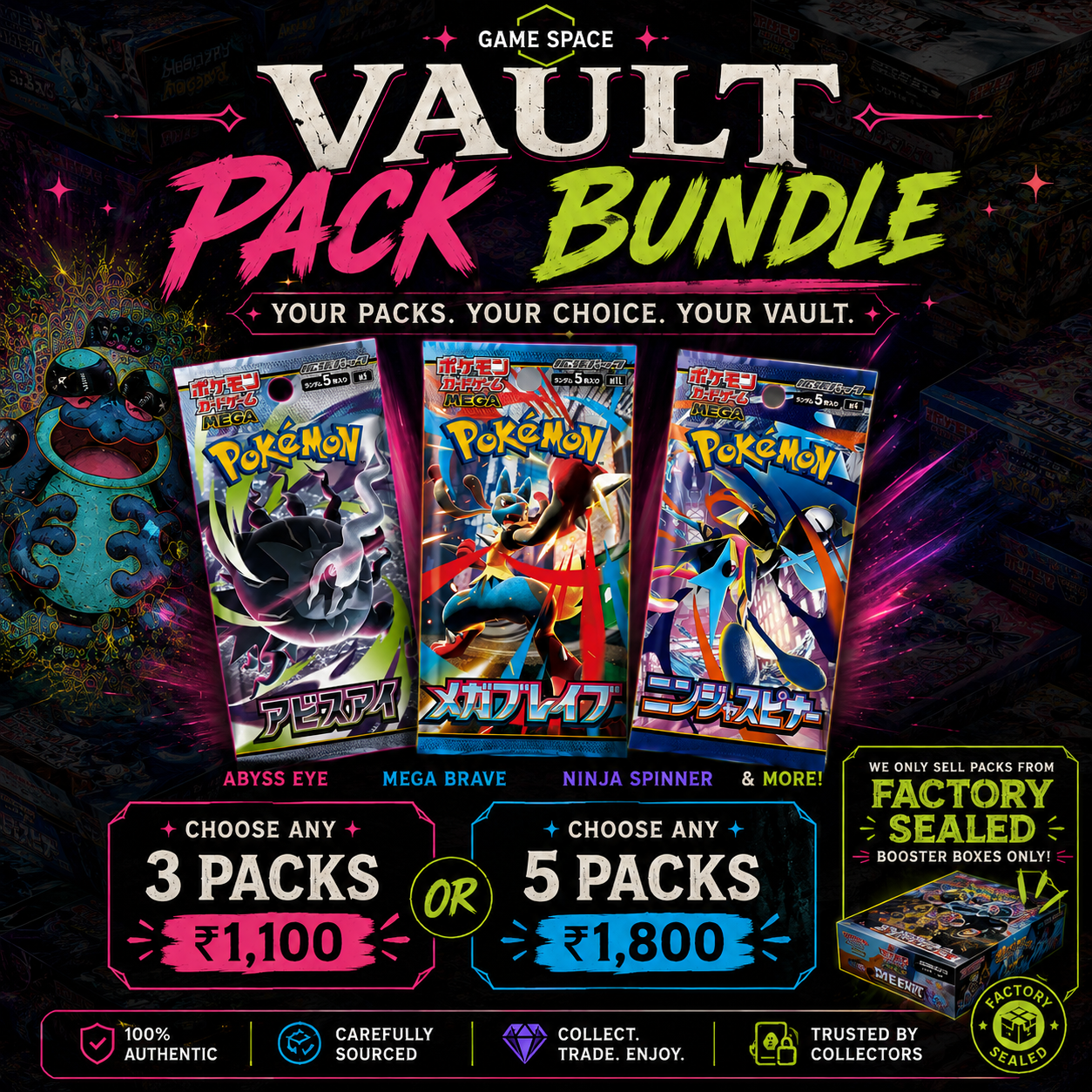 Japanese Booster Pack Bundle