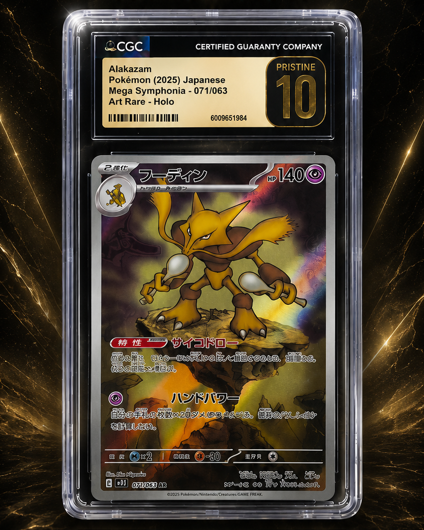 Alakazam AR - CGC Pristine 10 (Japanese)